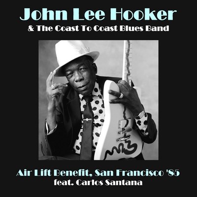 John Lee Hooker poster with hanger