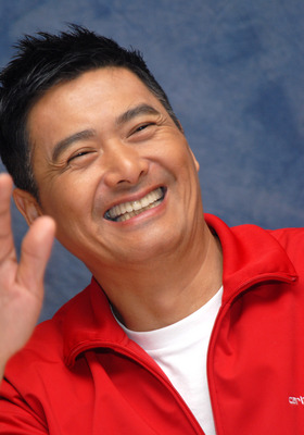 Chow Yun-Fat poster with hanger