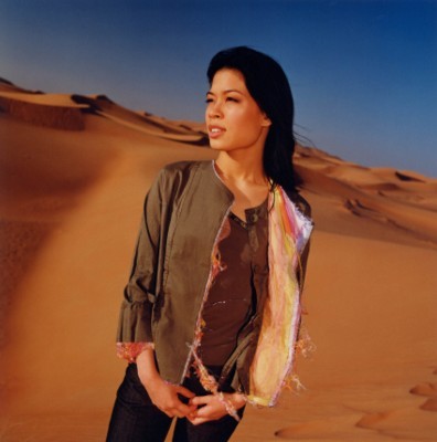 Vanessa Mae poster with hanger
