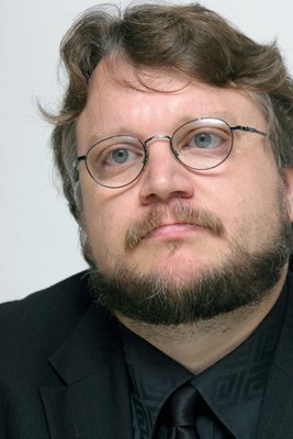 Guillermo del Toro poster with hanger