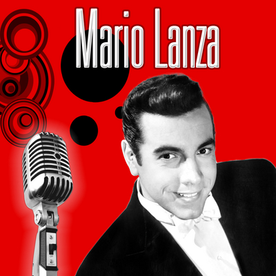 Mario Lanza poster with hanger