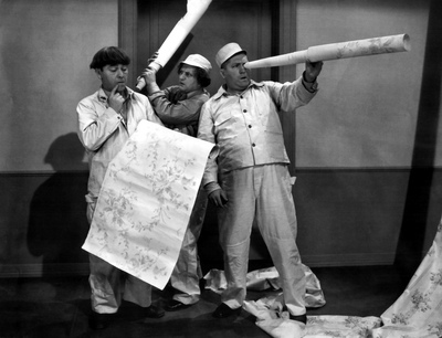 Three Stooges canvas poster