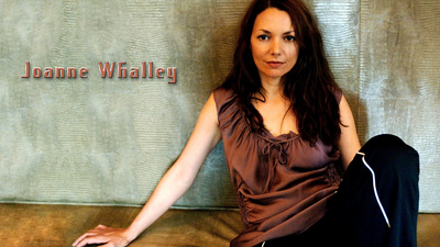 Joanne Whalley wooden framed poster
