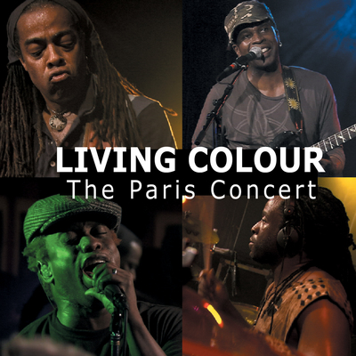Living Colour poster with hanger