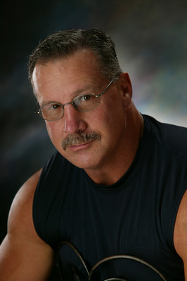 Randy White poster with hanger