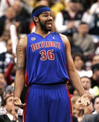 Rasheed Wallace poster with hanger