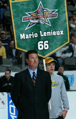 Mario Lemieux pillow