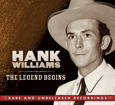 Hank Williams poster with hanger