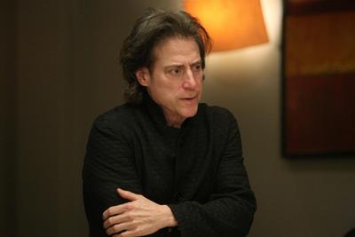 Richard Lewis poster with hanger