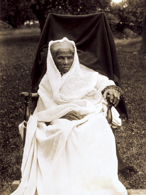 Harriet Tubman wooden framed poster