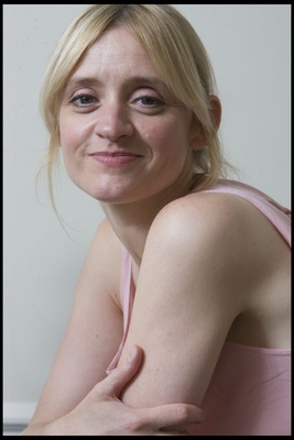 Anne Marie Duff poster with hanger