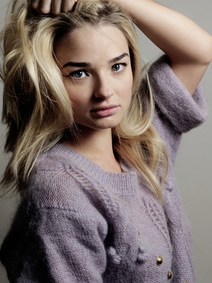 Emma Rigby canvas poster
