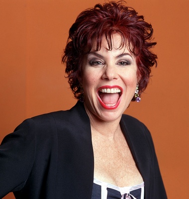 Ruby Wax poster with hanger