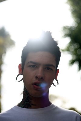 T. Mills poster with hanger