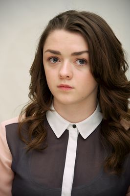Maisie Williams poster with hanger