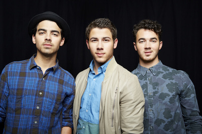Jonas Brothers wooden framed poster