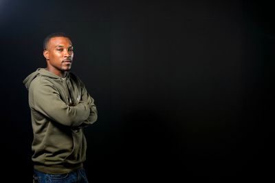 Ashley Walters poster with hanger