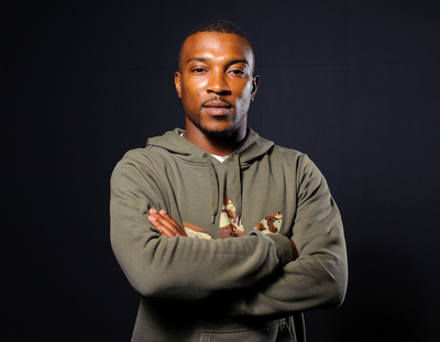 Ashley Walters poster with hanger