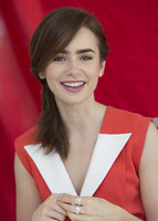 Lily Collins Tank Top #1127599