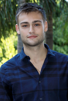 Douglas Booth poster with hanger