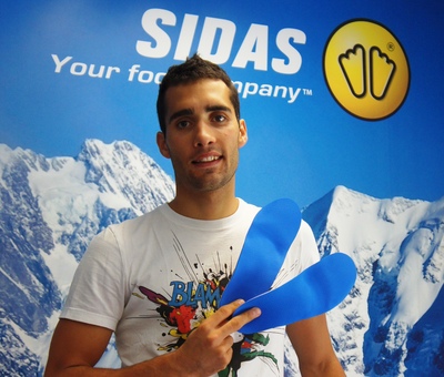 Martin Fourcade poster with hanger
