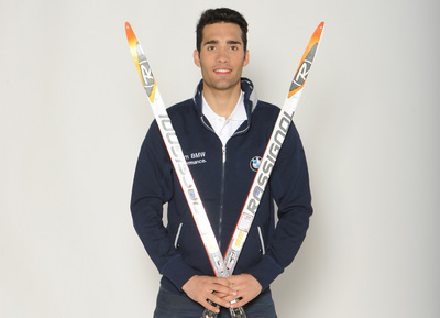 Martin Fourcade poster with hanger