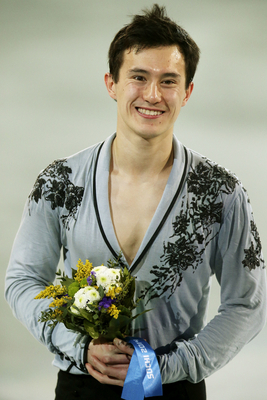 Patrick Chan poster with hanger