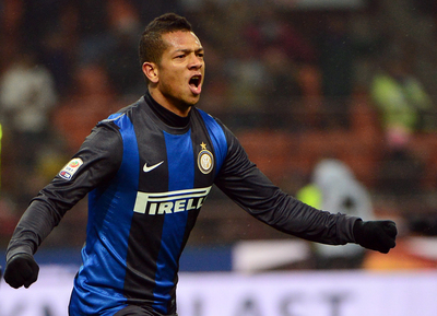 Fredy Guarin wooden framed poster