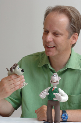 Nick Park poster with hanger