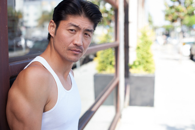 Brian Tee poster with hanger