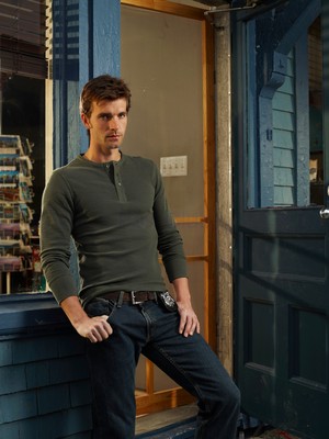 Lucas Bryant poster with hanger