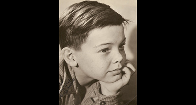 Bobby Driscoll wooden framed poster