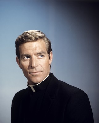 James Franciscus poster with hanger