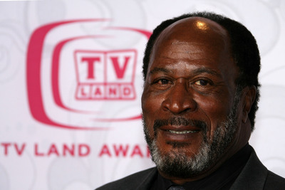 John Amos poster with hanger