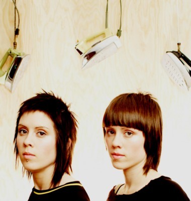 Tegan and Sara metal framed poster