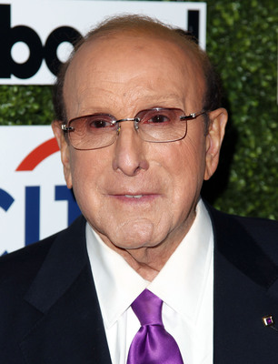 Clive Davis poster with hanger
