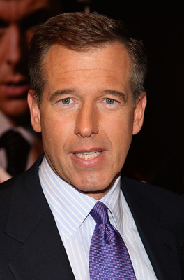 Brian Williams wooden framed poster