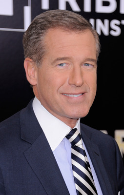 Brian Williams poster with hanger