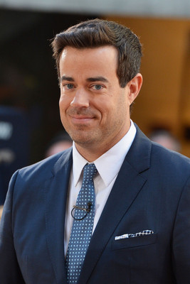 Carson Daly wooden framed poster
