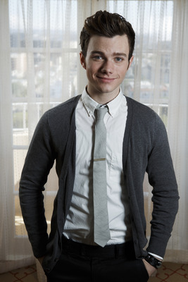 Chris Colfer poster with hanger