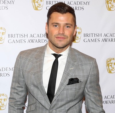 Mark Wright poster with hanger