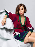 Lily Collins hoodie #1232643