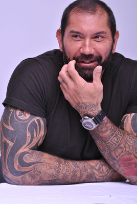 Dave Bautista poster with hanger