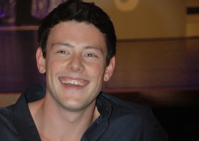 Cory Monteith wooden framed poster