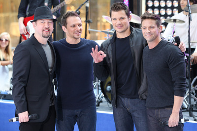 98 Degrees poster with hanger