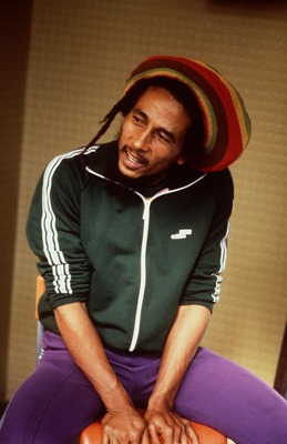 Bob Marley wooden framed poster