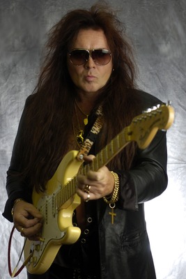 Yngwie J Malmsteen poster with hanger
