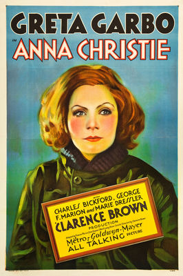 Anna Christie poster with hanger