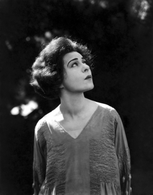 Alla Nazimova poster with hanger