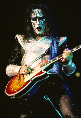 Ace Frehley poster with hanger